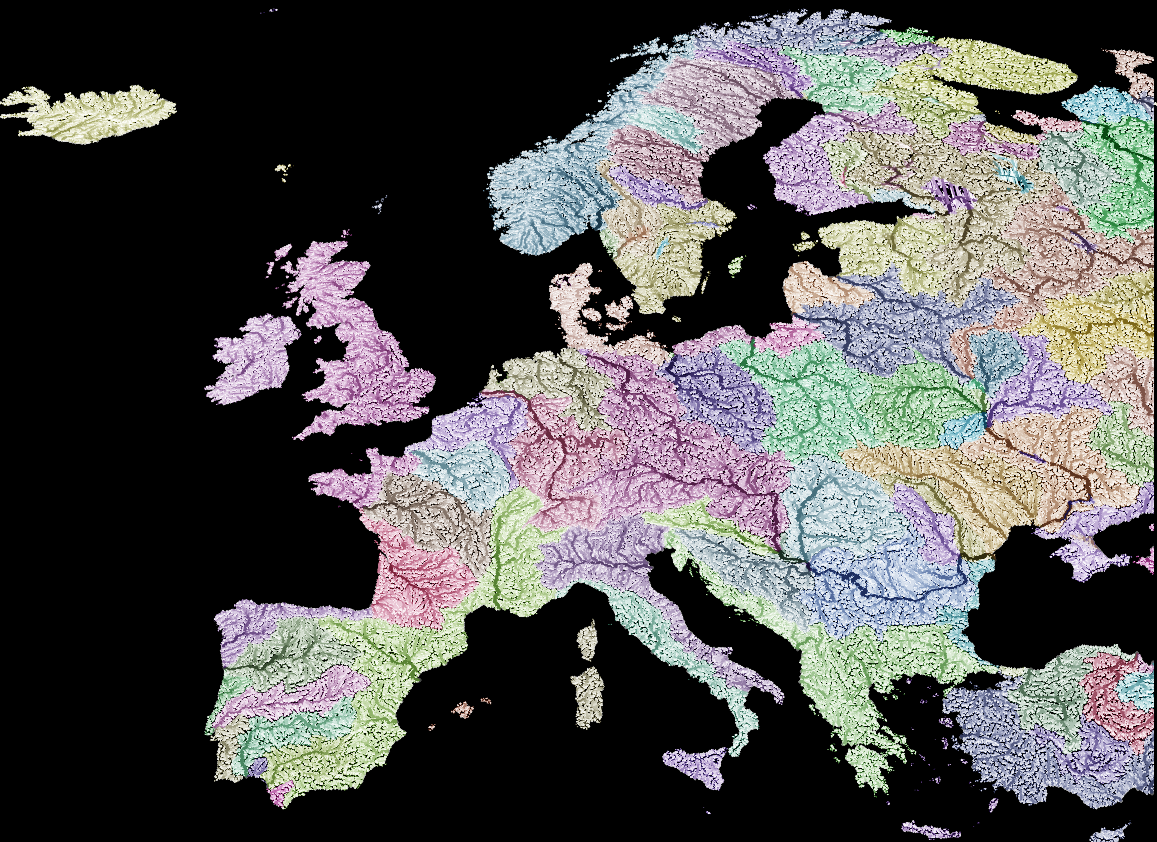 Styling Rivers and Basins: Blend the Basin Colors with the River Lines ...