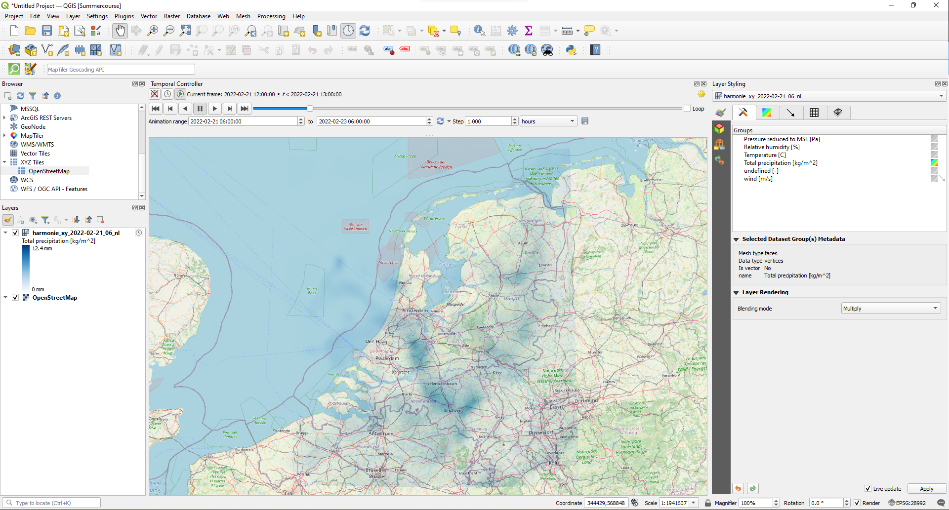Visualize and Animate Mesh Data | OCWGIS