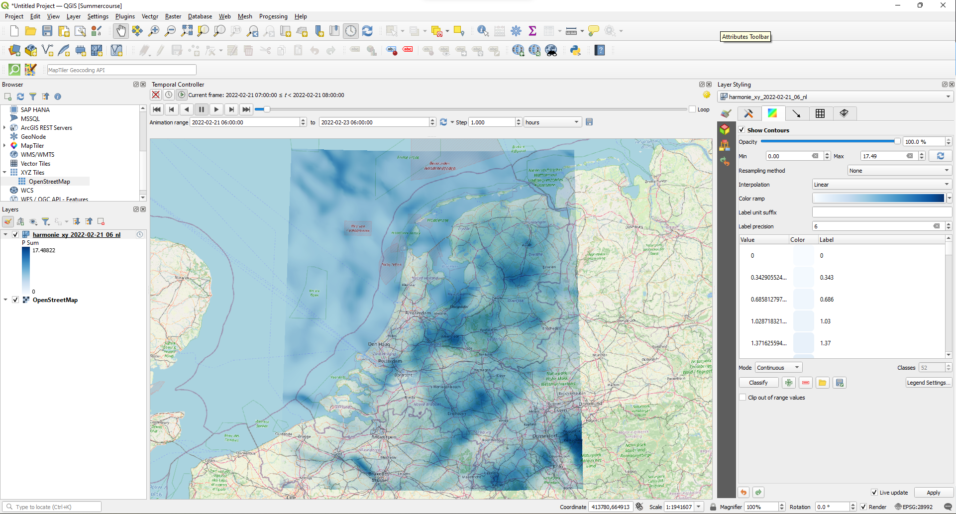 Visualize and Animate Mesh Data | OCWGIS