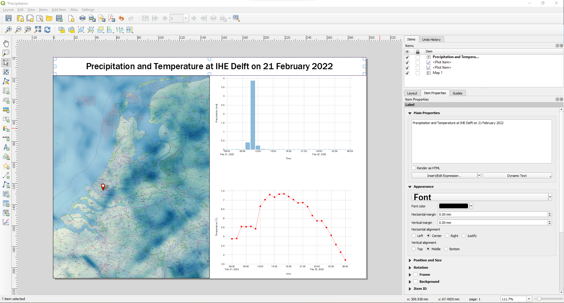 Visualize and Animate Mesh Data: Create a Print Layout including a Data ...
