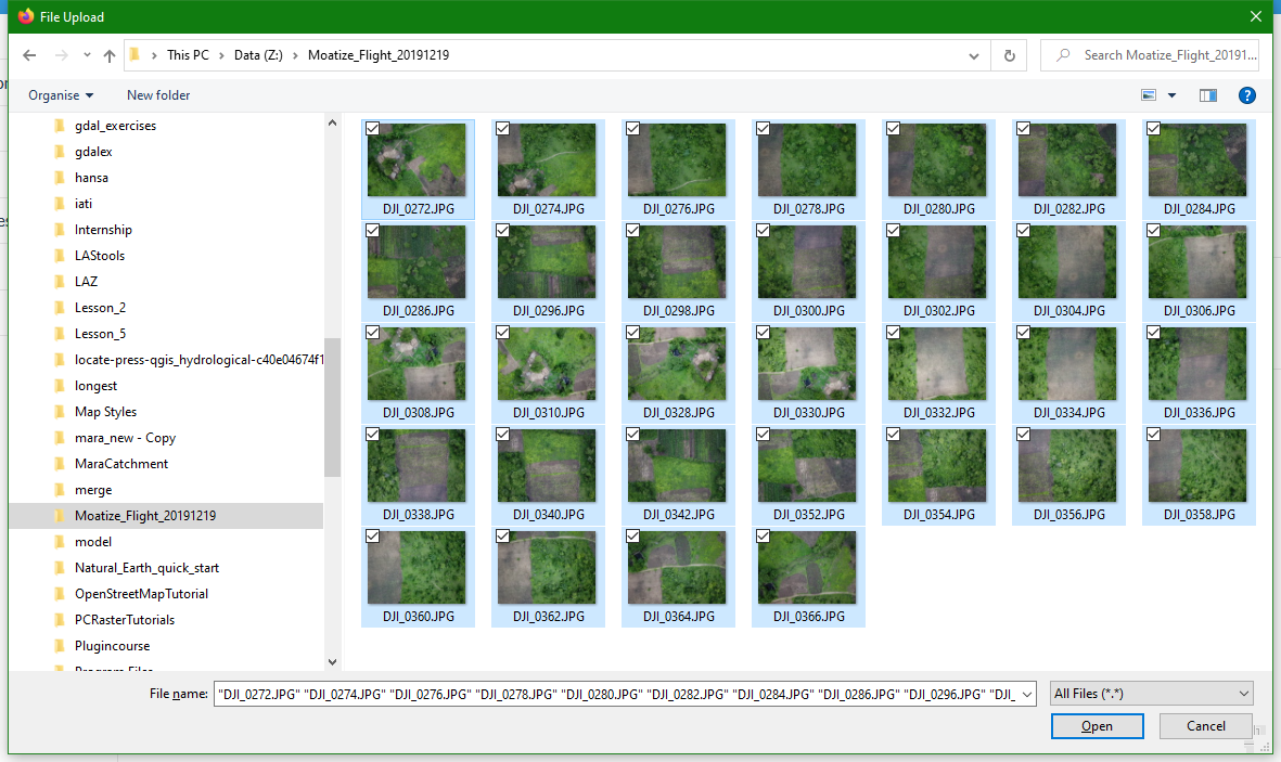 Tutorial: WebODM | OCWGIS
