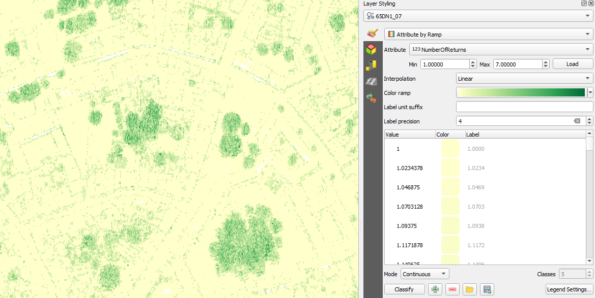2. Check statistics of point cloud attributes | Tutorial: Filter Point ...