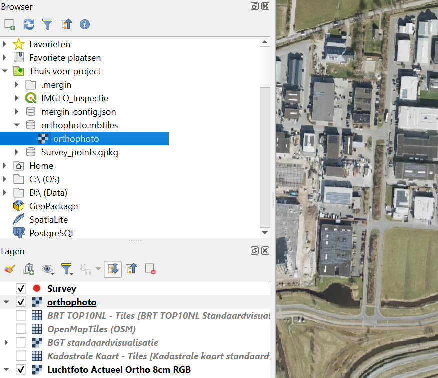 Tutorial: Velddatacollectie met Mergin Maps: Voeg offline ...