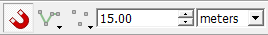 Snapping toolbar