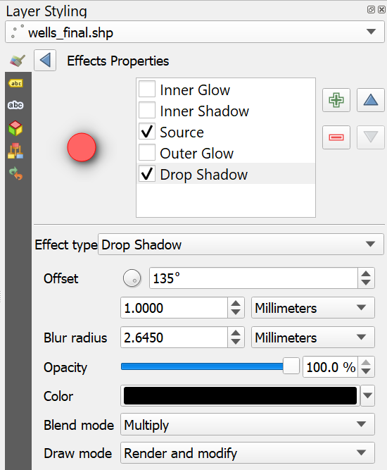 effects panel