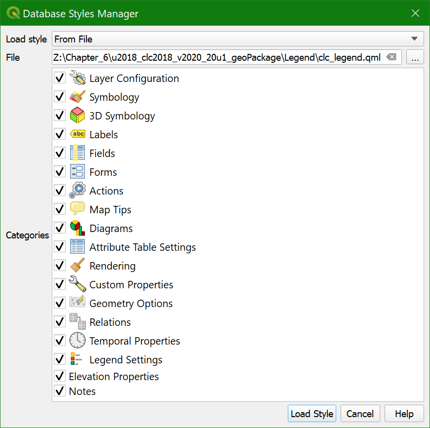 Database Styles Manager