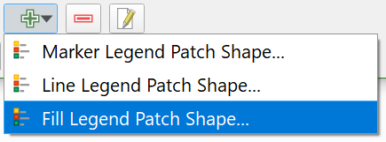Add Fill Legend Patch Shape Item to the Style Manager