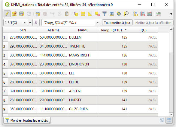 Calculateur de champs